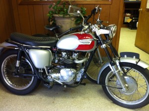 Vintage Bikes - '64 Triumph 500 cc